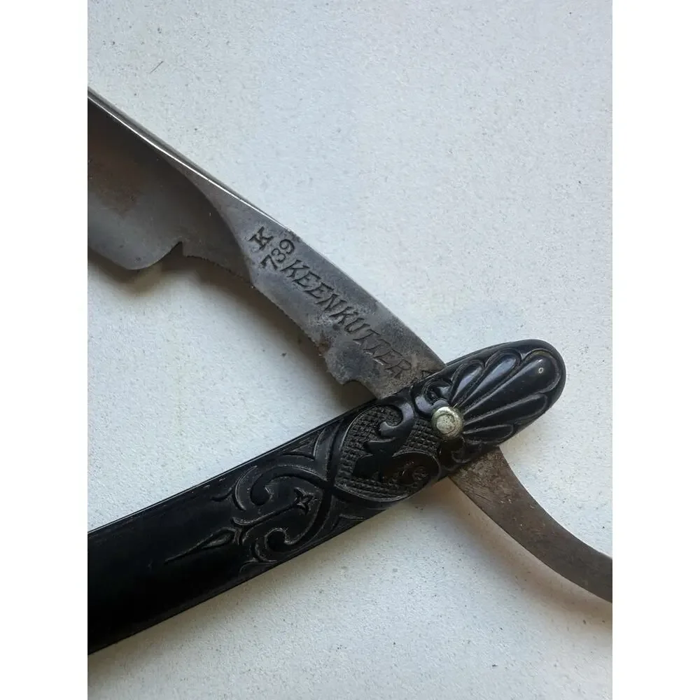 Antique Keen Kutter No 73 Simmons Hardware Straight Razor with Case